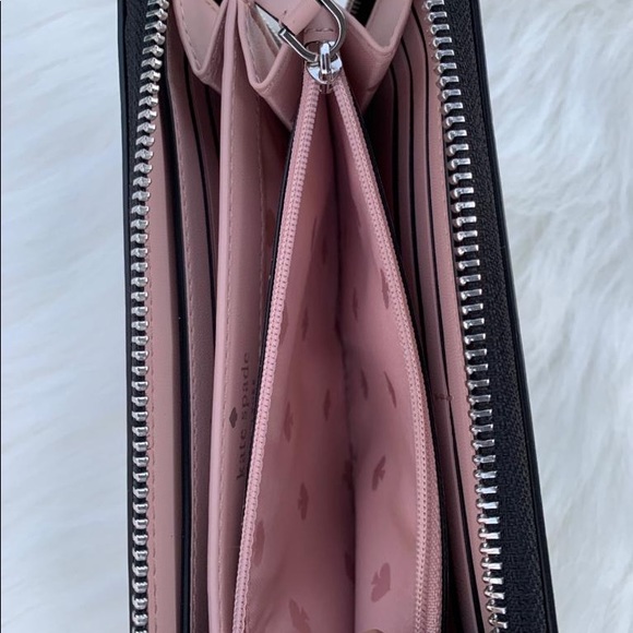 Kate spade frosty penguin large continental wallet - Picture 4 of 5